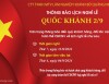 Thông báo lịch nghỉ lễ quốc khánh 2/9 năm 2024