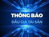 Thông báo đấu giá tài sản